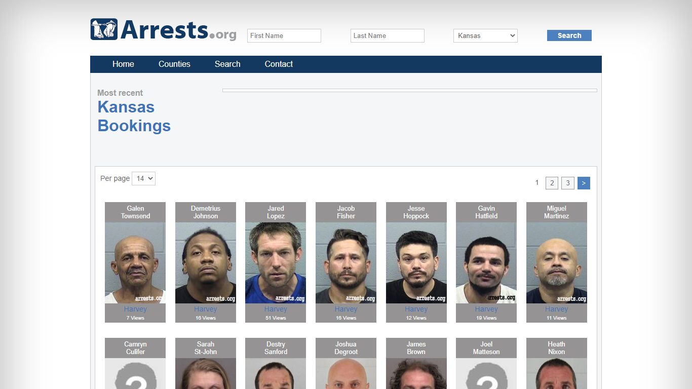 Kansas Arrests and Inmate Search